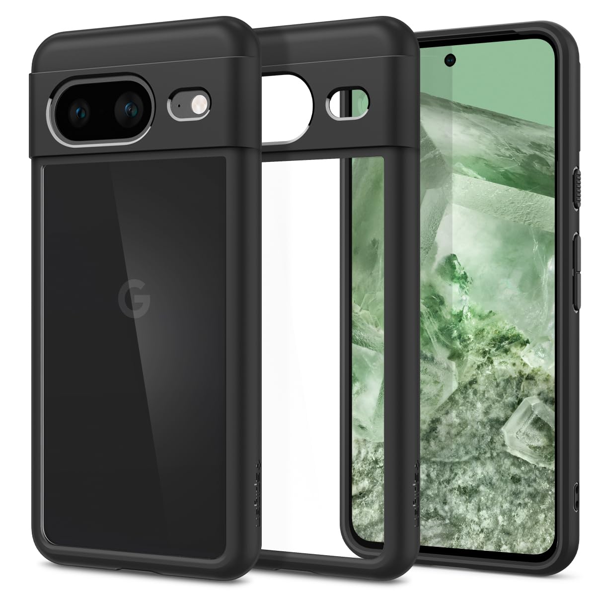 Spigen Ultra Hybrid Google Pixel 8 Phone Case - Matte Black - image 1