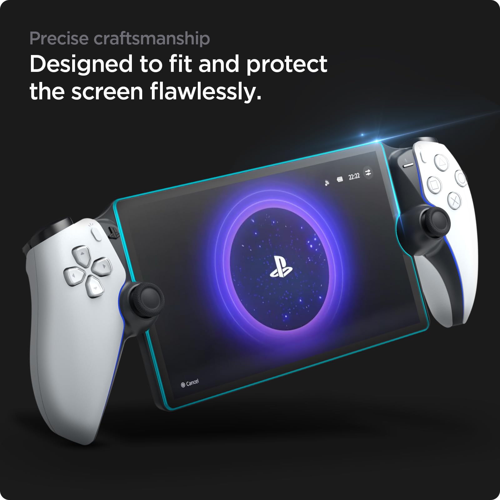 Spigen PlayStation Portal Glas.tR EZ Fit screen protector - Transparency - image 5