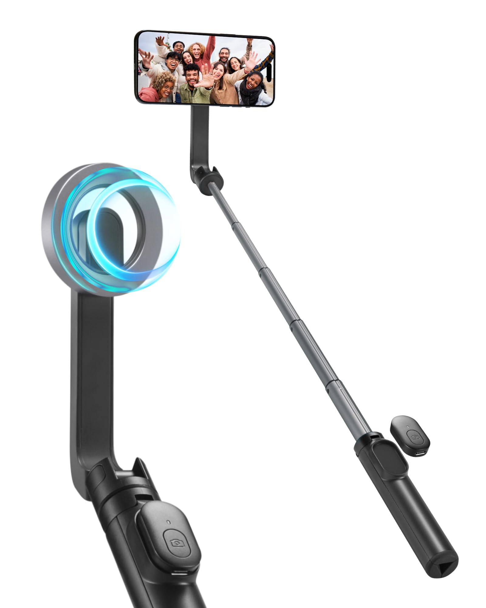 Spigen S570W MagFit Selfie Stick Tripod - Black - image 1