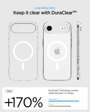 Spigen iPhone Air Case Ultra Hybrid MagFit - Clear White - image 4
