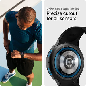 Spigen Galaxy Watch 5 / 4 44mm Case - Liquid Air - Matte Black – image 5