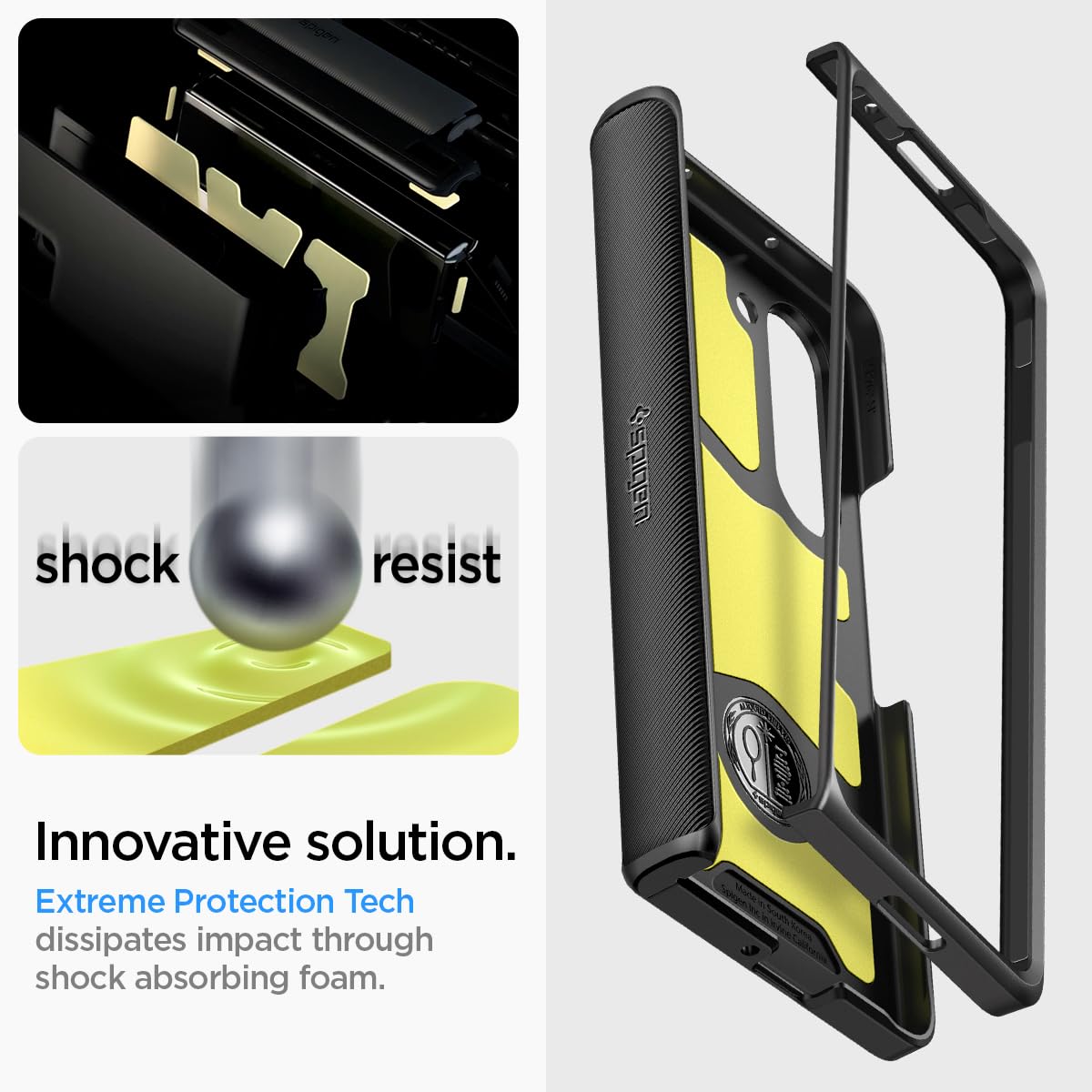 Spigen Galaxy Z Fold 5 Case - Slim Armor Pro - Black - image 4