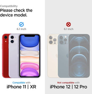 Spigen iPhone 11 / iPhone XR Screen Protector GLAS.tR EZ Fit (2 Pack) view 2