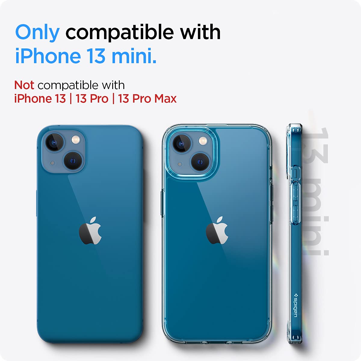 Spigen iPhone 13 Mini Case Ultra Hybrid - Crystal Clear - image 2