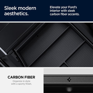 Spigen Ford F-150 and F-150 Lightning Armrest Organizer - Black - image 6