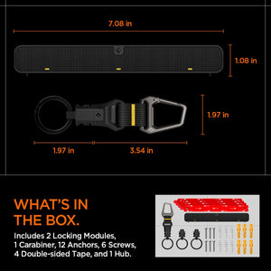 Spigen Life Magnetic Key Holder Hub with Carabiner - Black - image 7