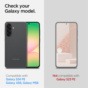 Spigen Galaxy A56 5G / S24 FE Screen Protector - Glas.tR EZ Fit Tempered Glass (2 Pack) - Clear - image 2