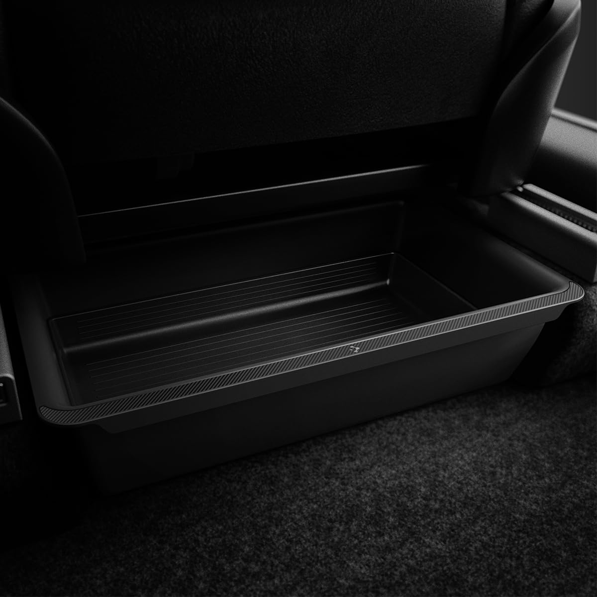 Spigen Tesla Model Y Under-Seat Storage Box Organizer - Black - image 1