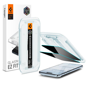 Spigen iPhone Air Screen Protector Glas.tR EZ Fit Privacy - Transparency - image 1