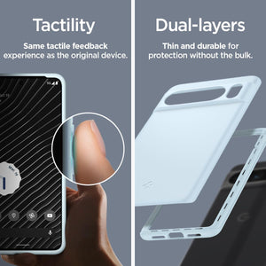 Spigen Thin Fit Google Pixel 8 Pro Phone Case - Mute Blue - image 6