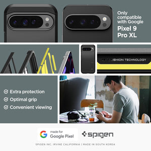 Spigen Tough Armor Google Pixel 9 Pro XL Kickstand Phone Case - Black - image 2