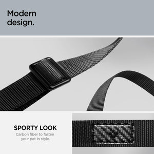 Spigen Dog Car Seat Belt Tether with Dual Attachment - Black - image 3