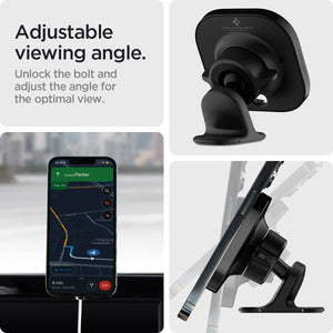 Spigen MagFit Dashboard Car Mount for Apple MagSafe Charger - Black - image 5