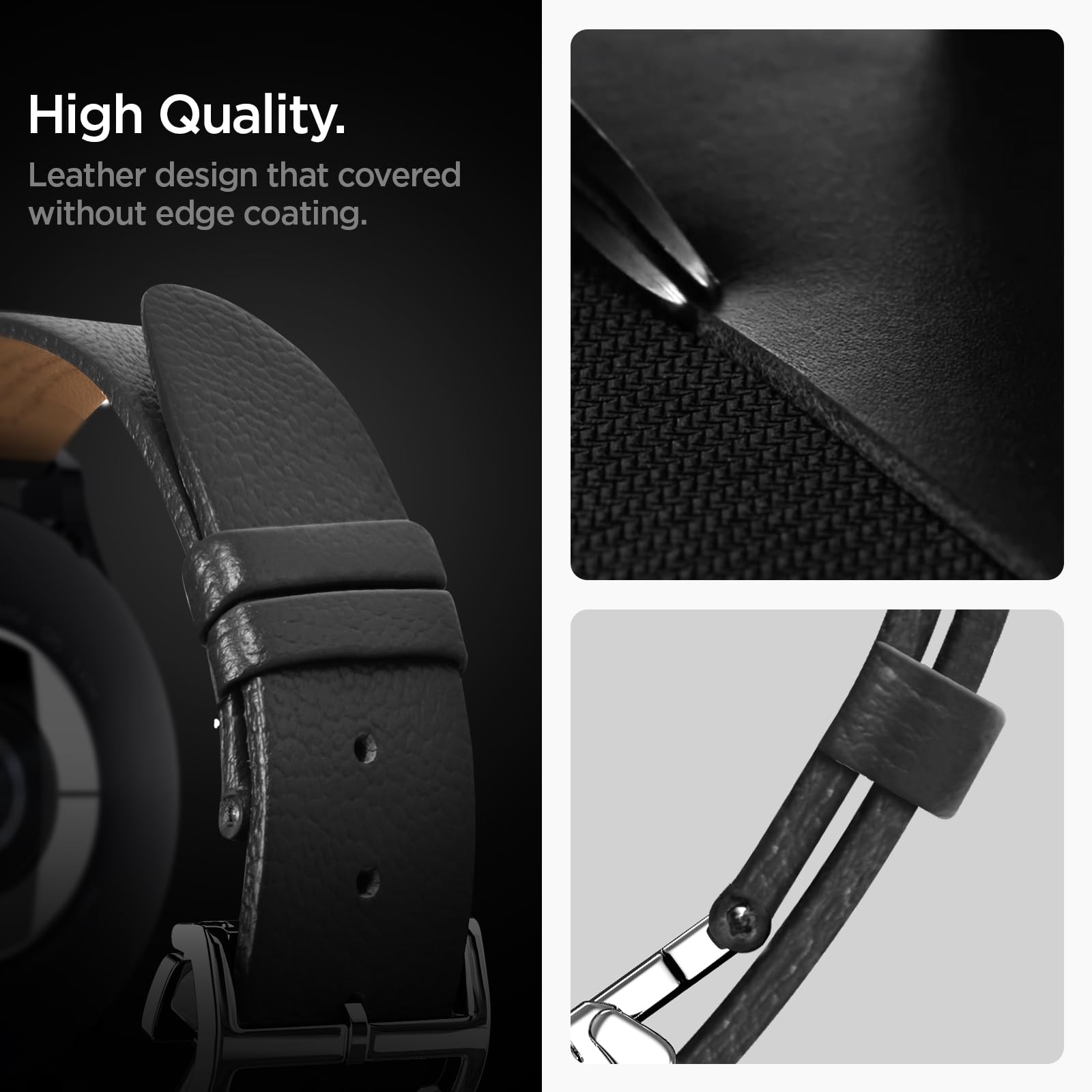 Spigen Galaxy Watch 20mm Band - Enzo - Black - image 4