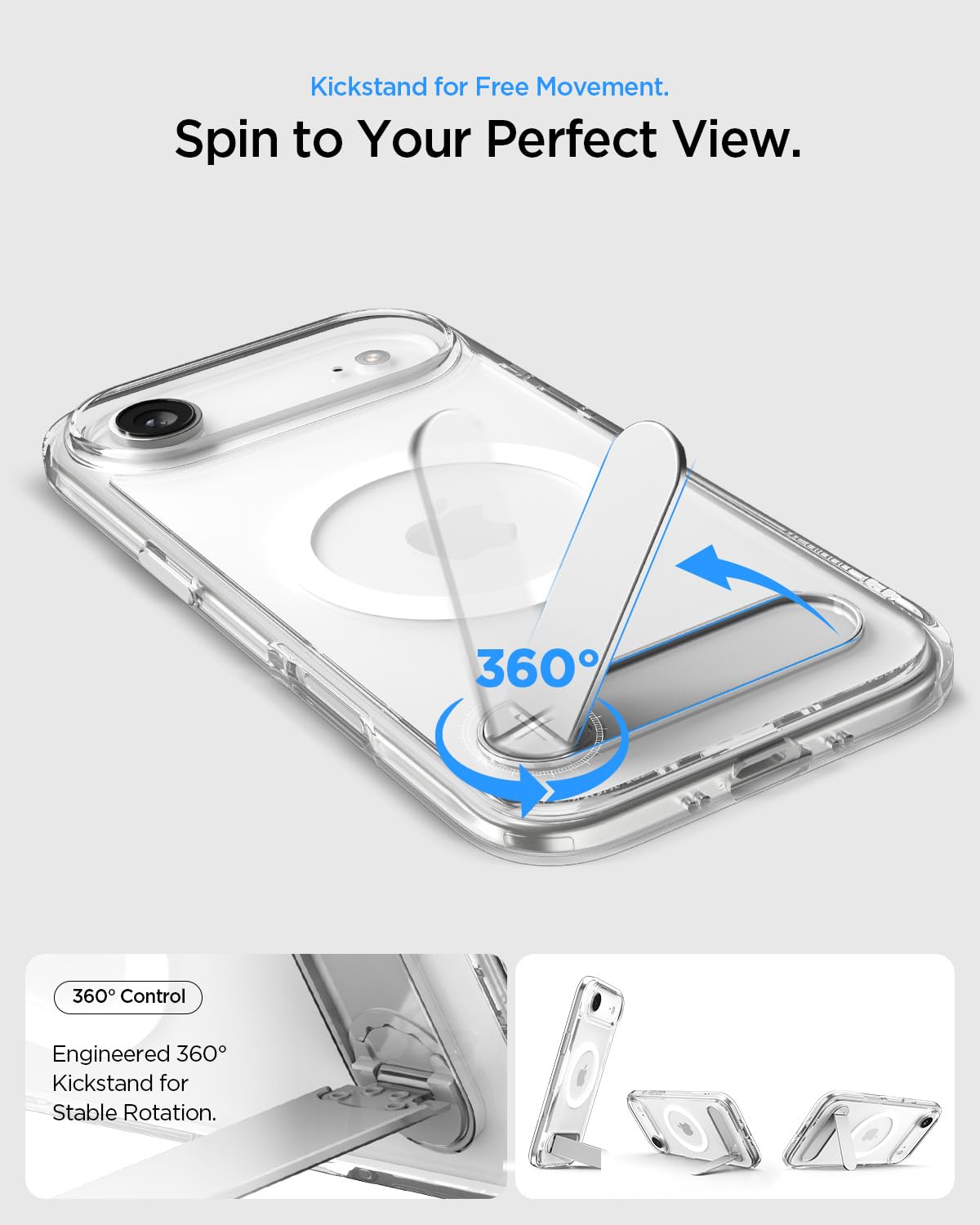 Spigen iPhone Air Case – Ultra Hybrid S (MagFit) - Amazon US image 2