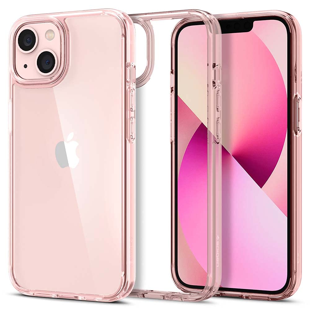 Spigen iPhone 13 Mini Case Ultra Hybrid - Rose Crystal - image 1