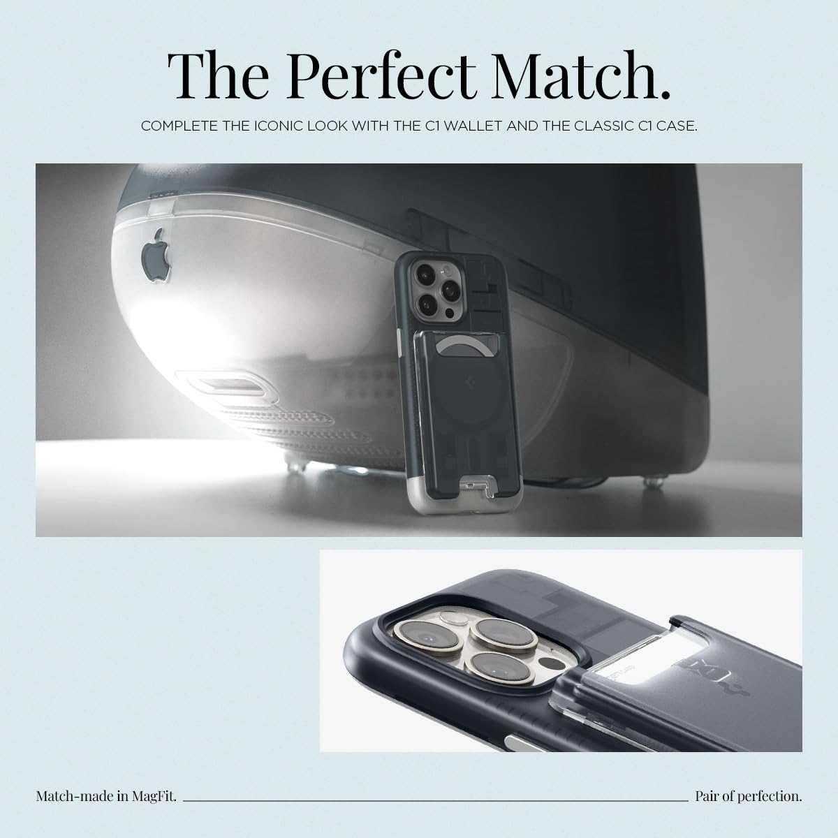 Spigen Classic C1 MagSafe Wallet - Graphite - image 4