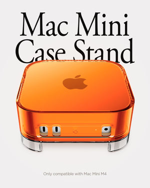 Spigen Classic C1 Filter Case Stand for Mac mini M4 and M4 Pro - Tangerine - image 2