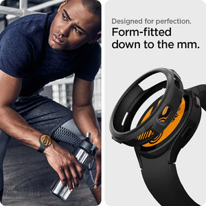 Spigen Galaxy Watch 5 / 4 44mm Case - Liquid Air - Matte Black – image 6