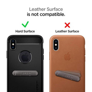 Spigen Universal Phone Grip + Kickstand - Black - image 5