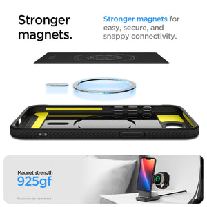 Spigen Rugged Armor MagFit case MagFit detail
