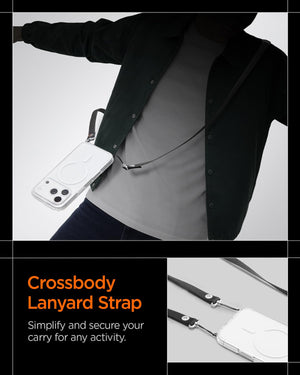 Spigen DA30L Adjustable Crossbody Phone Strap Lanyard - Black - image 2
