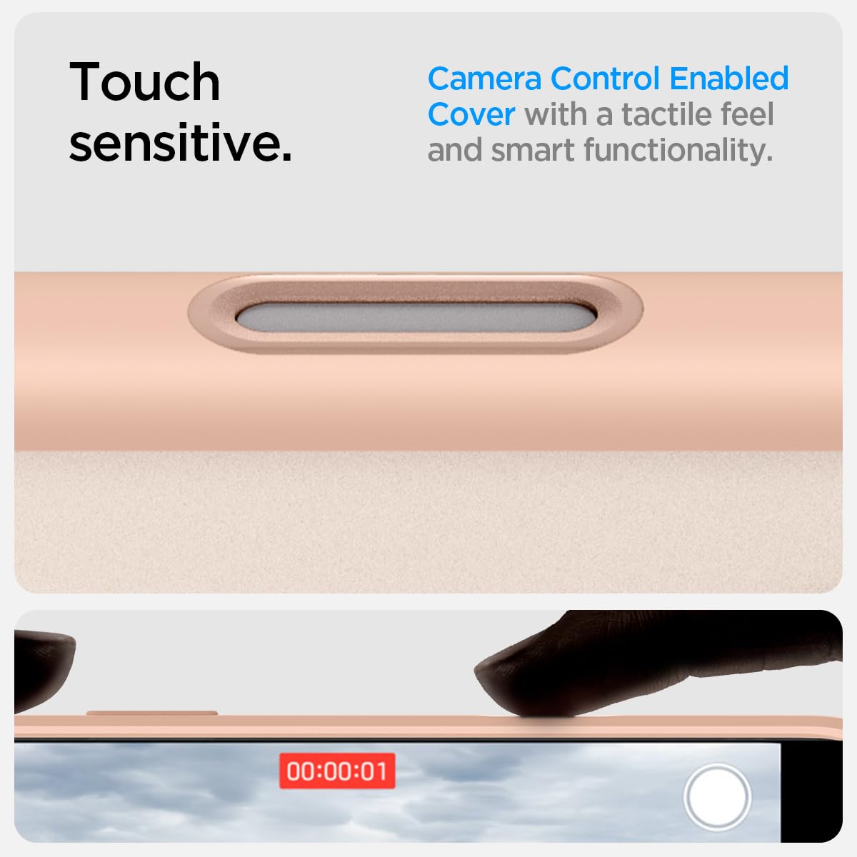 Spigen iPhone 16 Pro Case Ultra Hybrid T MagFit - Frost Rose Titanium - image 3