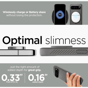 Spigen Rugged Armor Google Pixel 9 Pro XL Phone Case - Marble Gray - image 6