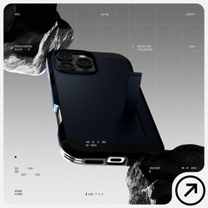 Spigen iPhone 16 Pro Case Tough Armor MagFit - Metal Slate - image 3