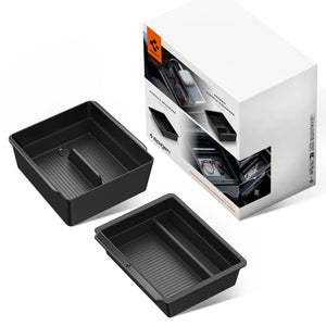 Spigen Tesla Model Y Juniper & Model 3 Highland Console Organizer Set - Black - image 1