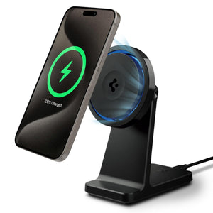Spigen OneTap Pro 3 CryoMax Qi2 15W Wireless Charging Stand - Black - image 1