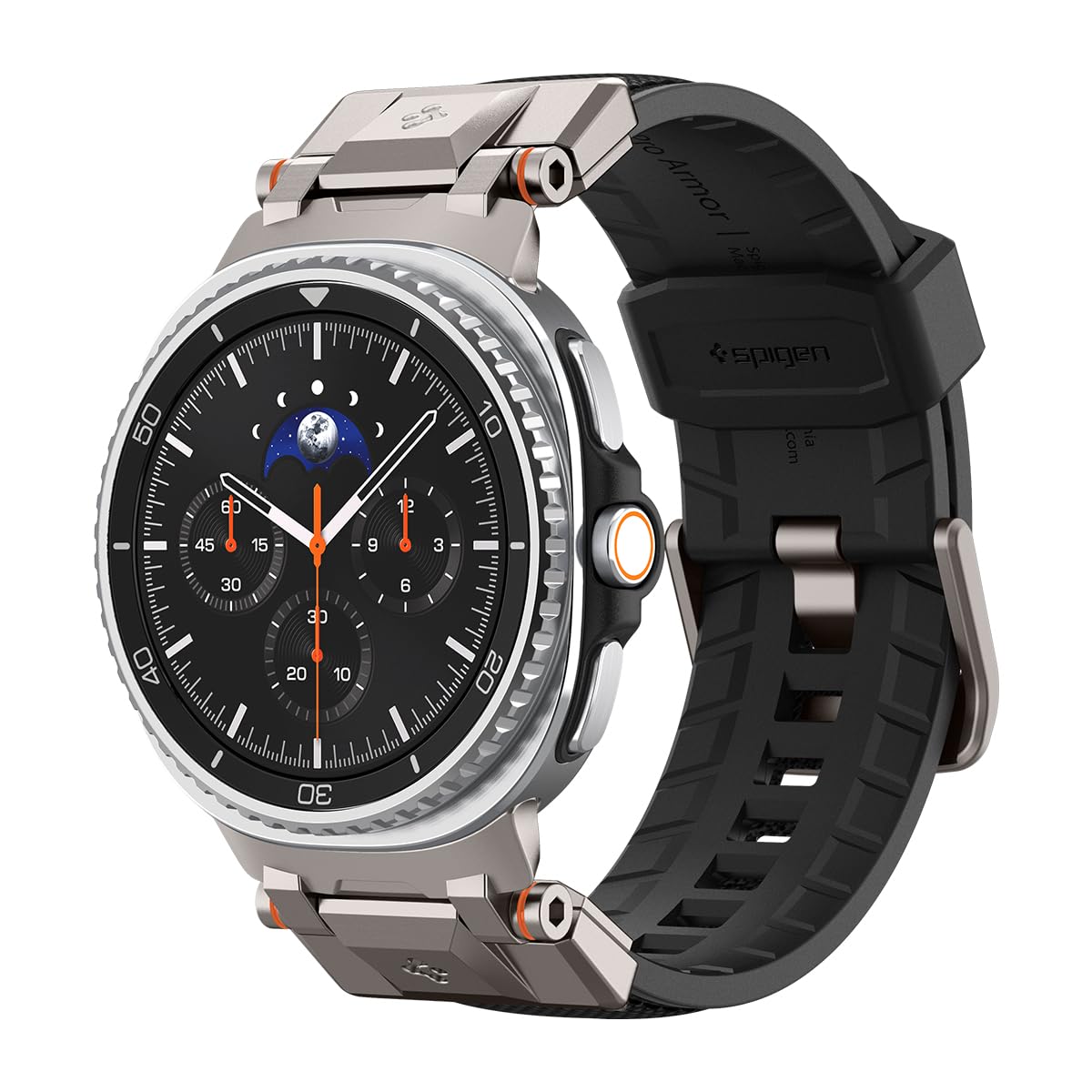 Spigen Galaxy Watch 8 Band - DuraPro Armor - Black - image 1