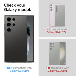 Spigen Galaxy S24 Ultra Screen Protector - Glas.tR EZ Fit (2 Pack) - Clear - image 3