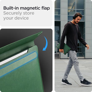 Spigen Valentinus 14-Inch Laptop Sleeve - Jeju Green - image 7