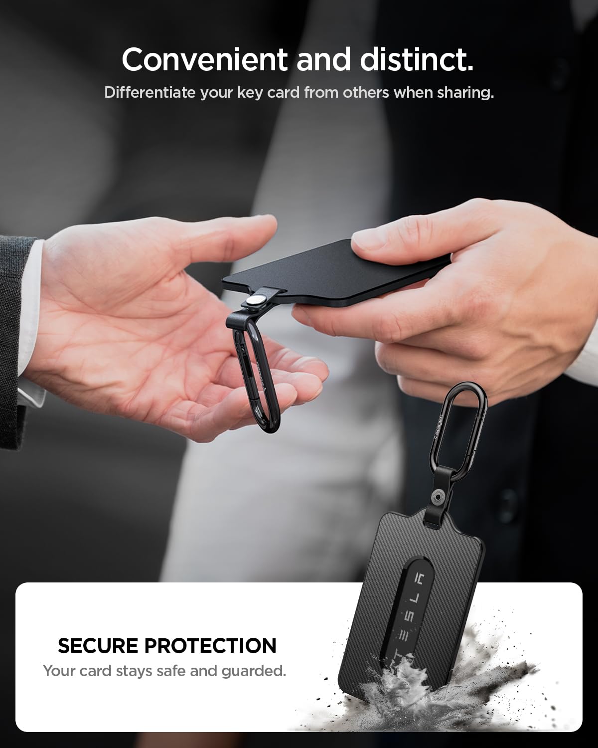 Spigen Tesla key card holder 2-pack view 4
