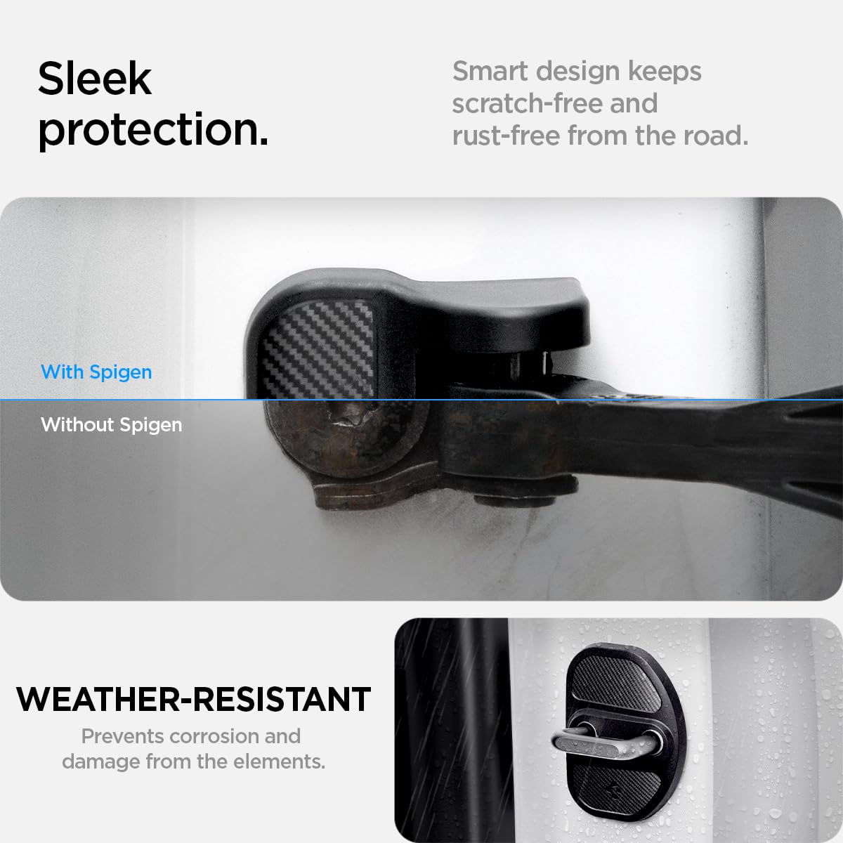 Tesla Model Y and Model 3 door lock protector fitment