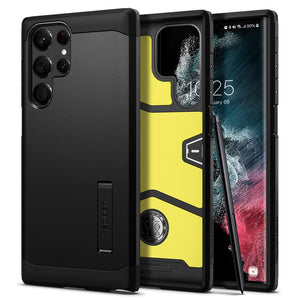 Spigen Galaxy S22 Ultra Case - Tough Armor - Black - image 1