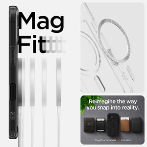 Spigen iPhone 16 Case Ultra Hybrid T MagFit - Frost Black - image 6