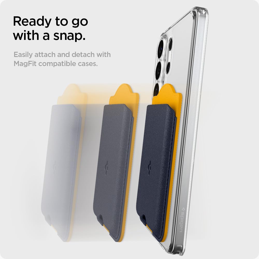 Spigen Nano Pop MagFit 3-Card Wallet - Blueberry Navy - image 5