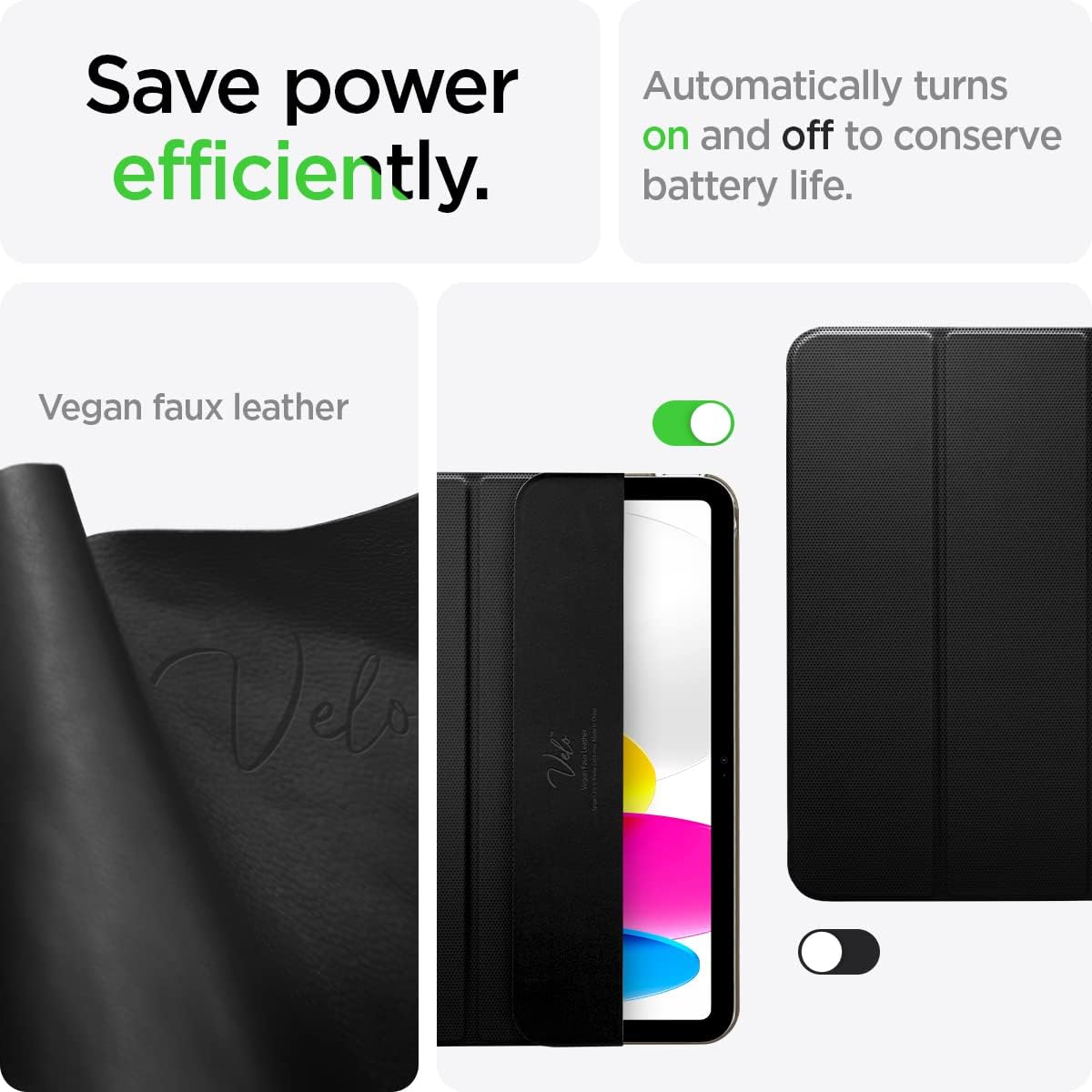 Spigen iPad 11th Generation (A16, 2025) / iPad 10th Generation (2022) Case – Liquid Air Folio