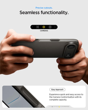 Spigen iPhone Air Case – Thin Fit (MagFit) - Gunmetal