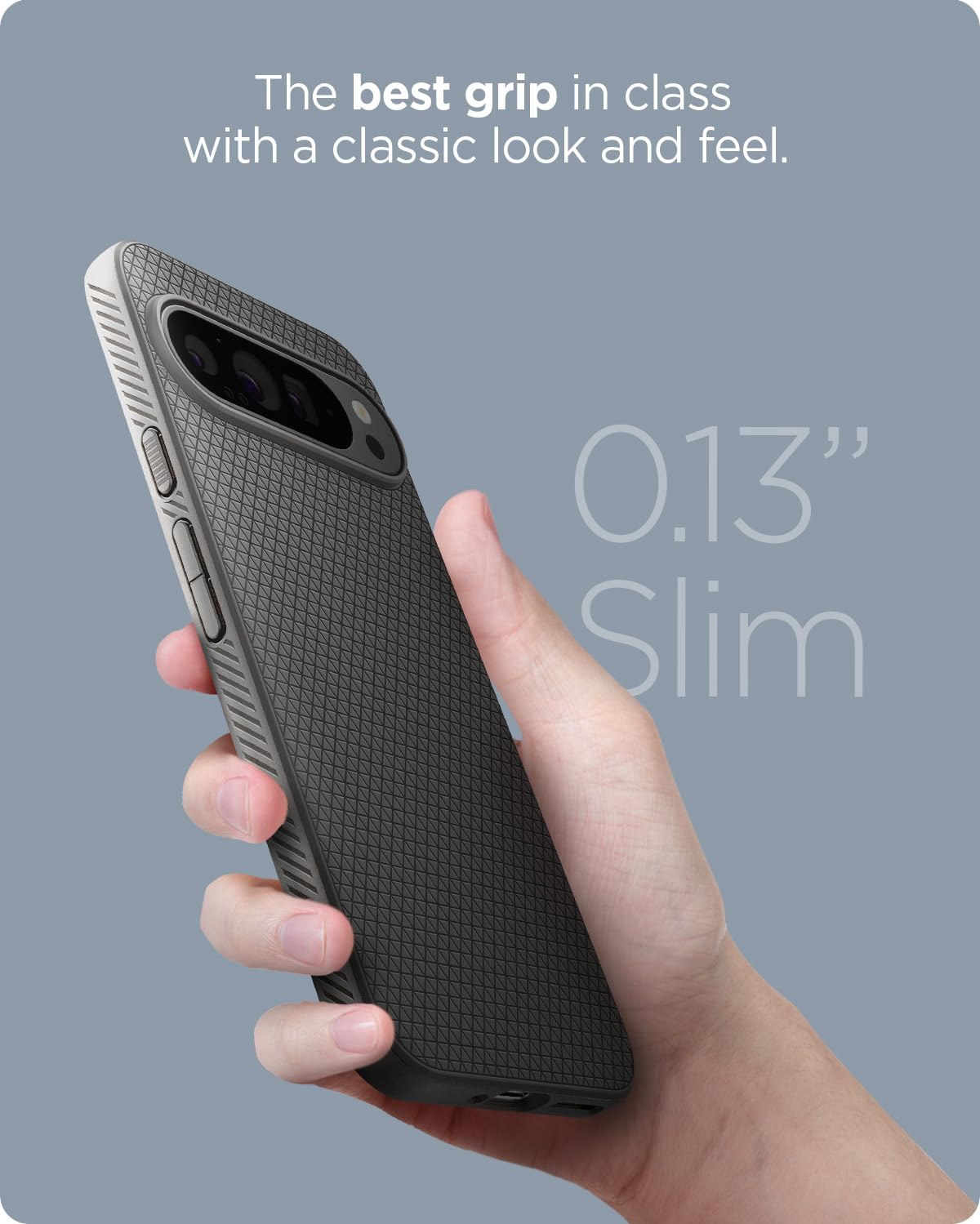 Spigen Liquid Air Google Pixel 9 Pro XL Phone Case - Marble Gray - image 6