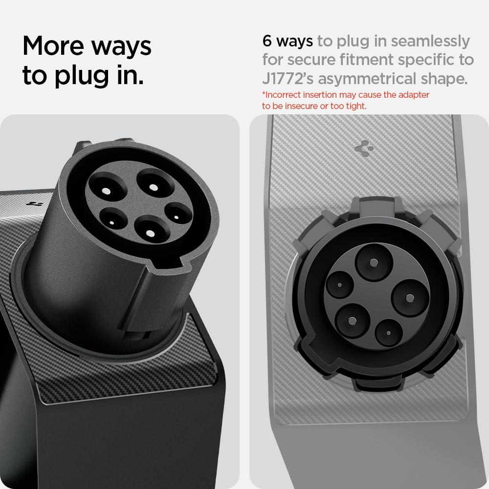 Spigen Tesla Model Y 2020-2024 J1772 Adapter Door Dock - Black - image 7