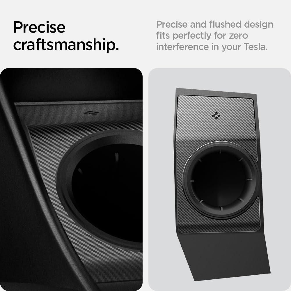 Spigen Tesla Model Y 2020-2024 J1772 Adapter Door Dock - Black - image 4