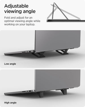 Spigen Slimfold LD201-S2 Laptop Stand for 11–16-Inch Laptops - Black - image 5