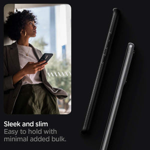 Spigen Galaxy S20 Ultra Case - Liquid Air - Matte Black - image 6