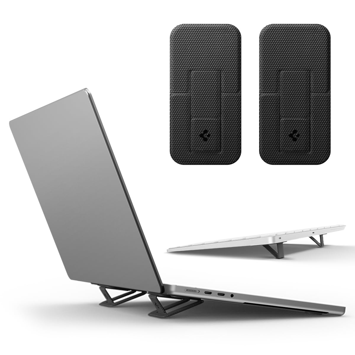 Spigen Slimfold LD201-S2 Laptop Stand for 11–16-Inch Laptops - Black - image 1
