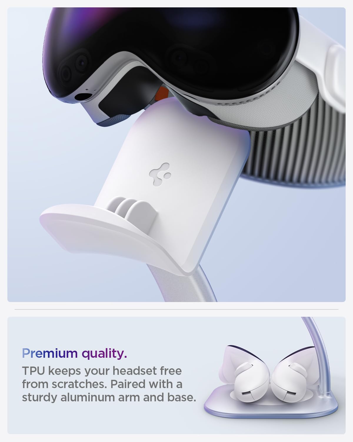 Spigen Universal VR Headset Stand - DR110 - Silver - image 5