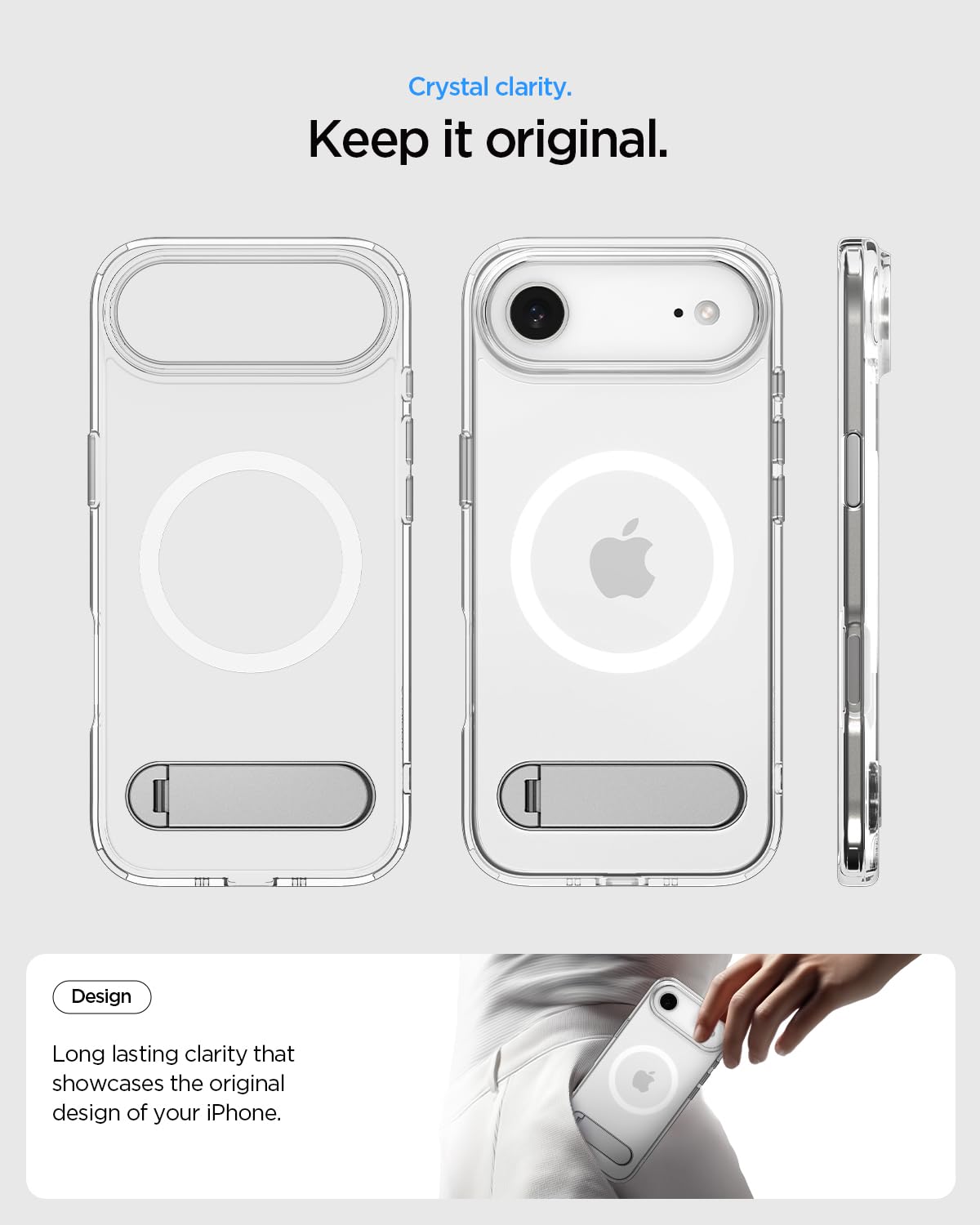 Spigen iPhone Air Case – Ultra Hybrid S (MagFit) - Amazon US image 3