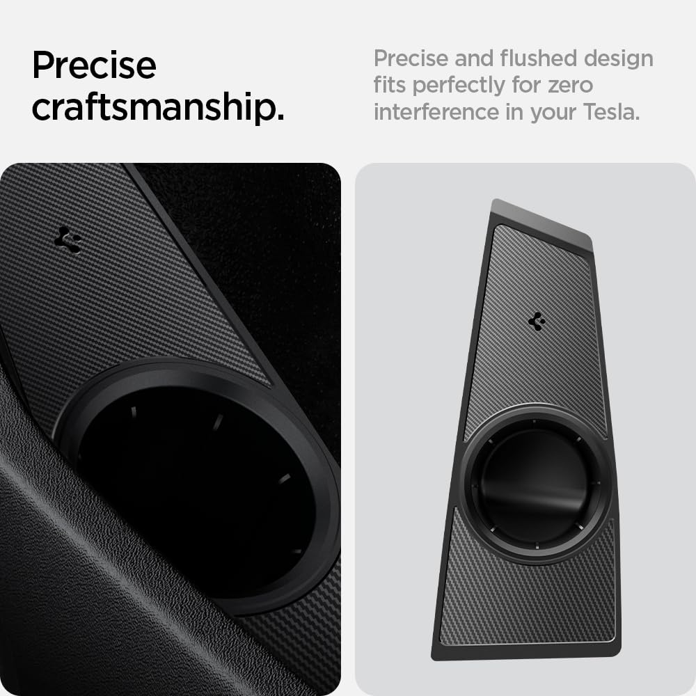 Spigen Tesla Model 3 J1772 Adapter Door Dock - Black - image 4